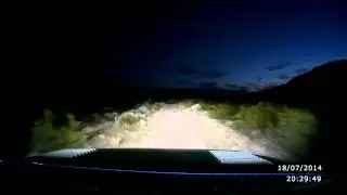 Nevada Desert Offroading At Night With 2013 Ford Raptor