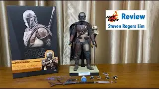 Hot Toys Review The Mandalorian TMS007 Star Wars 1:6 Scale Toy Action Figure Din Djarin