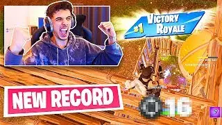 I BROKE MY SOLO KILL RECORD - FORTNITE BATTLE ROYALE