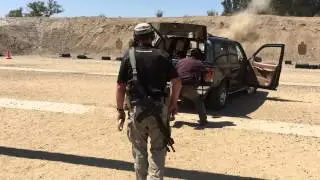 Alias Training Vehicle Tactics with Mike Pannone. Fighting away from vehicle ambush.
