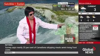 Halloween on Global BC Morning News - Monday, October 31, 2022.