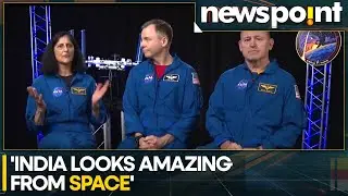 NASA Astronaut Sunita Williams Says 'India Looks Amazing From Space' | World News  WION Newspoint