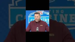 Adam Peters at the Combine: 