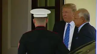 Donald Trump welcomes Malaysian prime minister Najib Razak to the White House