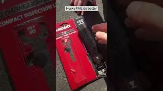 Went at got a replacement already #huskytools #flashlight #fail #flashlights #review