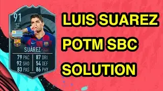 FIFA 20 POTM LUIS SUAREZ CHEAPEST SOLUTION | FIFA 20 SBC CHEAP | FIFA 20 ULTIMATE TEAM