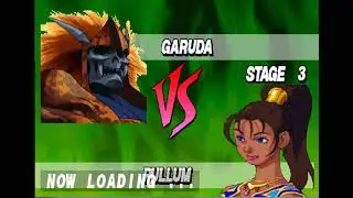 Street Fighter EX Plus Alpha-Shin Garuda Gameplay(1/3)