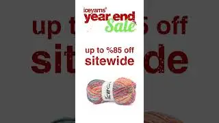 Ice Yarns Year End Sale is on! www.iceyarns.com #yarn #knitting #crochet #yarnlife #iceyarns #shorts