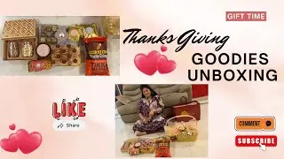 Goodie Box Unboxing from Dadus #thanksgivinggift #dadus #hydvlogs #foodiesinhyd #giftunboxing #snack