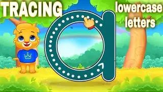 LOWERCASE TRACING |PRESCHOOL AGE 3 YEARS OLD LEARNING |HOW TO WRITE LOWERCASE ALPHABET