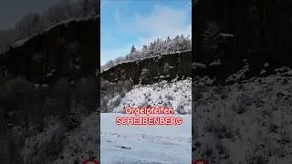 Wintereinbruch am Scheibenberg #sachsen #saxony #basalt #outdoors #nature #hiking #wandern #schnee