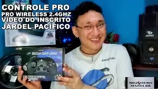 CONTROLE PRO WIRELESS 2.4GHZ COM ANAL&Oacute;GICOS DA RETROBIT | V&Iacute;DEO DO INSCRITO JARDEL PAC&Iacute;FICO