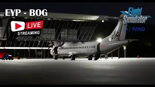 🔴 LIVE | Yopal to Bogotá | SKYP to SKBO | AVR4854 | IVAO | MSFS2020 🔴