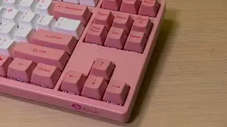 ⌨ Akko 3087 World Tour - Tokyo Akko pink Typing Sounds ASMR