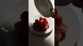 Genius Hack to Cut Cherry Tomatoes in Seconds!
