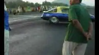 Tawau drag race 400m. tawau
