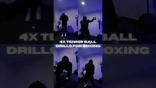 4 Tennis Ball Drills to Explode Your Boxing Speed, Footwork & Reaction Time 🥊 #boxingtraining