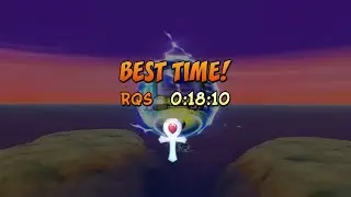Crash Bandicoot 3 : Warped NST Secret Level 31 Hot Coco Platinum Relic