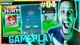 HUNTOPIA - COLOQUEI 4 PE&Ccedil;AS T3 3-STAR, CHEKIN DIARIO,  MOUNT DUNGEON, GAMEPLAY ANDROID/IOS #04