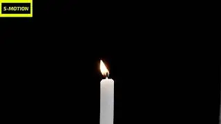 Candle Blow - Slow Motion