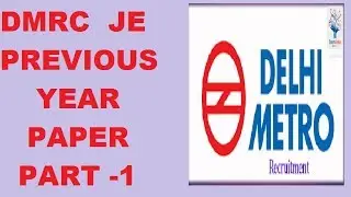 DMRC JE PRVIOUS YEAR PAPER   ......