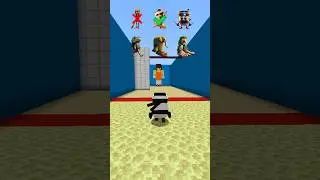 Squid Game Door vs Italian Brainrot Mobs #shorts #minecraft #meme