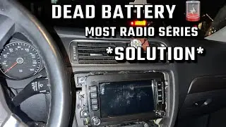 Решение проблемы разрядки аккумулятора магнитолы Volkswagen
