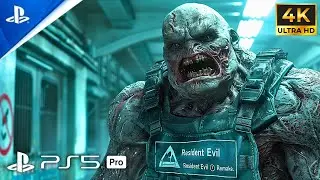 RACCOON CITY POLICE STATION (PS5 PRO) Ultra Realistic Graphics [4K 60FPS HDR] RE 3