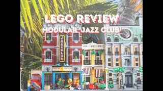 LEGO Jazz Club Set #10312 - Pizza, jazz club, night out and Fashion & Jazz All in One