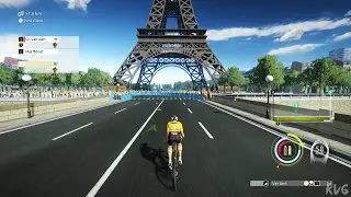 Tour de France 2022 - Paris La Defense Arena to Paris Champs-Elysees - Gameplay (PC UHD) [4K60FPS]