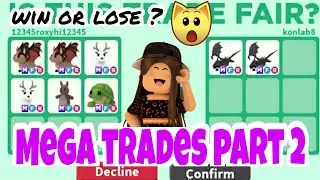 Mega Successful Trades In Richest Adopt Me Server in Adopt Me Part 2