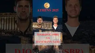 🎾🇷🇸Djokovic vs 🇩🇪Hanfmann Athens 2025 Semifinal #tennisislife #shorts