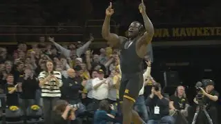 Iowa wrestler Massoma Endene no longer on the roster, per Tom Brands