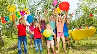 Balloon Party | Fun Kids Song 🎈✨ | Preschool Dance Party Music for Kids