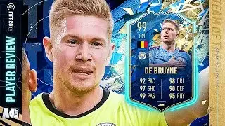 TOTS DE BRUYNE PLAYER REVIEW | 99 TOTS DE BRUYNE REVIEW | FIFA 20 Ultimate Team