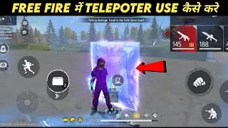 How to use teleport in Free Fire | Free Fire me teleport kaise hote hai | Free Fire New Tricks
