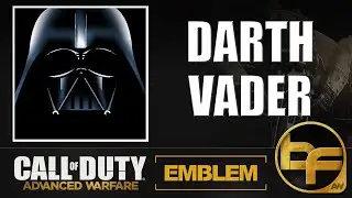 COD Advanced Warfare Emblem Tutorial #54 - Darth Vader