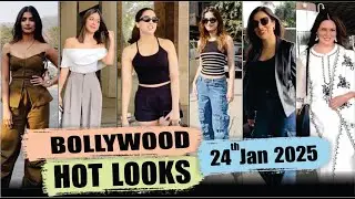 Bollywood Actress Hot Look | POOJA HEGDE | RASHA THADANI | ALAYA F | SHARVARI | 24 Jan 2025 | 10 Pm