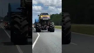 Chevy KHaas Monster Truck #mudbog #offroad #monster #truck #shorts