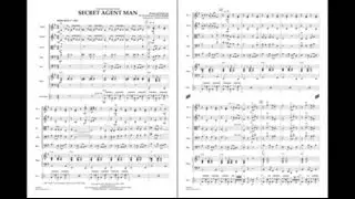 Secret Agent Man arranged by Larry Moore