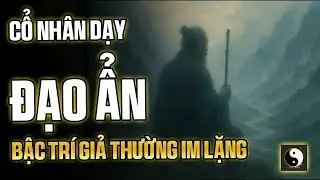 người xưa dạy Tại sao người trí thường im lặng – Cổ nhân gọi đó là Đạo ẩn