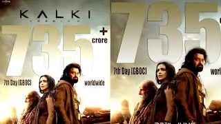 Kalki2898AD-1st Week WW Collections🔥 | All Records Breaked 🤙| RRR OUT | TOP 2 Kalki | Prabhas | Nagi