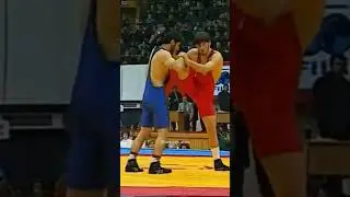 Бувайсар Сайтиев защита💪🤼&zwj;♂️Красноярск-1997год #wrestling #sports #борьба #олимпиада