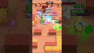 PANDA With NITA ones again hyper now 😈☠️ #brawlstars #gaming #brawlin