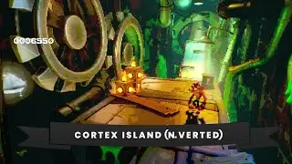 Crash Bandicoot 4 : It's about time - Cortex Island Nverted - All boxes, gems, relics [106% guide]