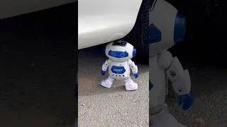 Car vs Crunchy and Soft Things! Experiments Crushing Car! Car vs robot 🤖 toys