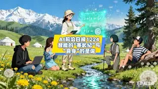 AI前沿日报1224：智能的&ldquo;寒武纪&rdquo;与&ldquo;具身&rdquo;的圣诞