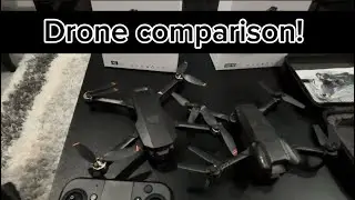 Drone with Camera 1080P HD, Foldable RC Quadcopter Stable Hover, One Key Take Off/Land, 2 Batteries