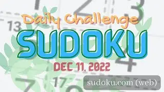 Sudoku.Com - Daily Challenge (Dec 11, 2022) | MEDIUM