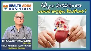 How to Prevent Kidney Damage Due to Diabetes and BP by ANV Koteshwara Rao Health Adda Hospitals ECIL